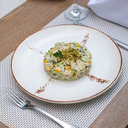 RETRO Assiett Gourmet flat D19cm