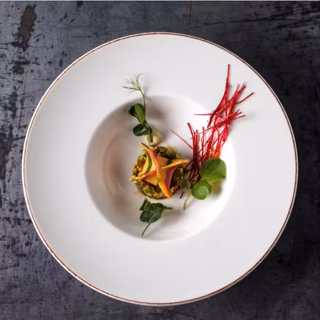 RETRO Tallrik djup Med Brett Bräm 40cl, D28cm