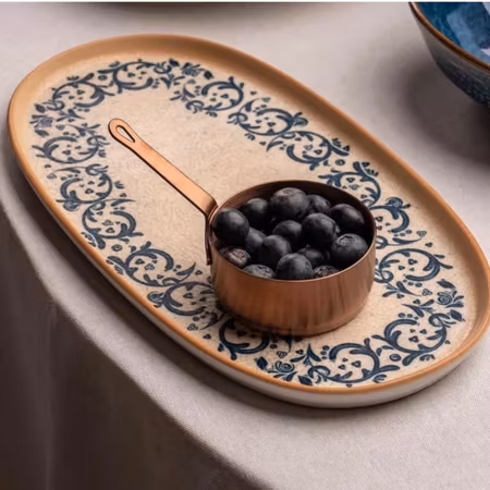 VIENTO Tallrik Oval D30cm