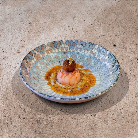 MOSAIC Bloom Coupe tallrik D23cm