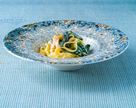 MOSAIC Tallrik djup Med Brett Bräm, D28cm