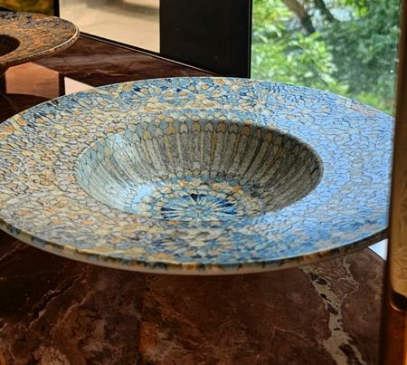 MOSAIC Tallrik djup Med Brett Bräm, D28cm