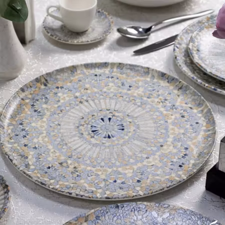 MOSAIC Tallrik Gourmet/Pizza flat D32cm