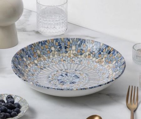 MOSAIC Bloom Coupe tallrik D25cm