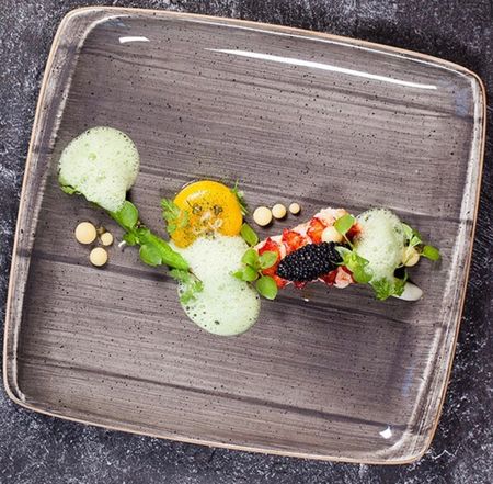 SPACE Tallrik Rekt. 22x20cm