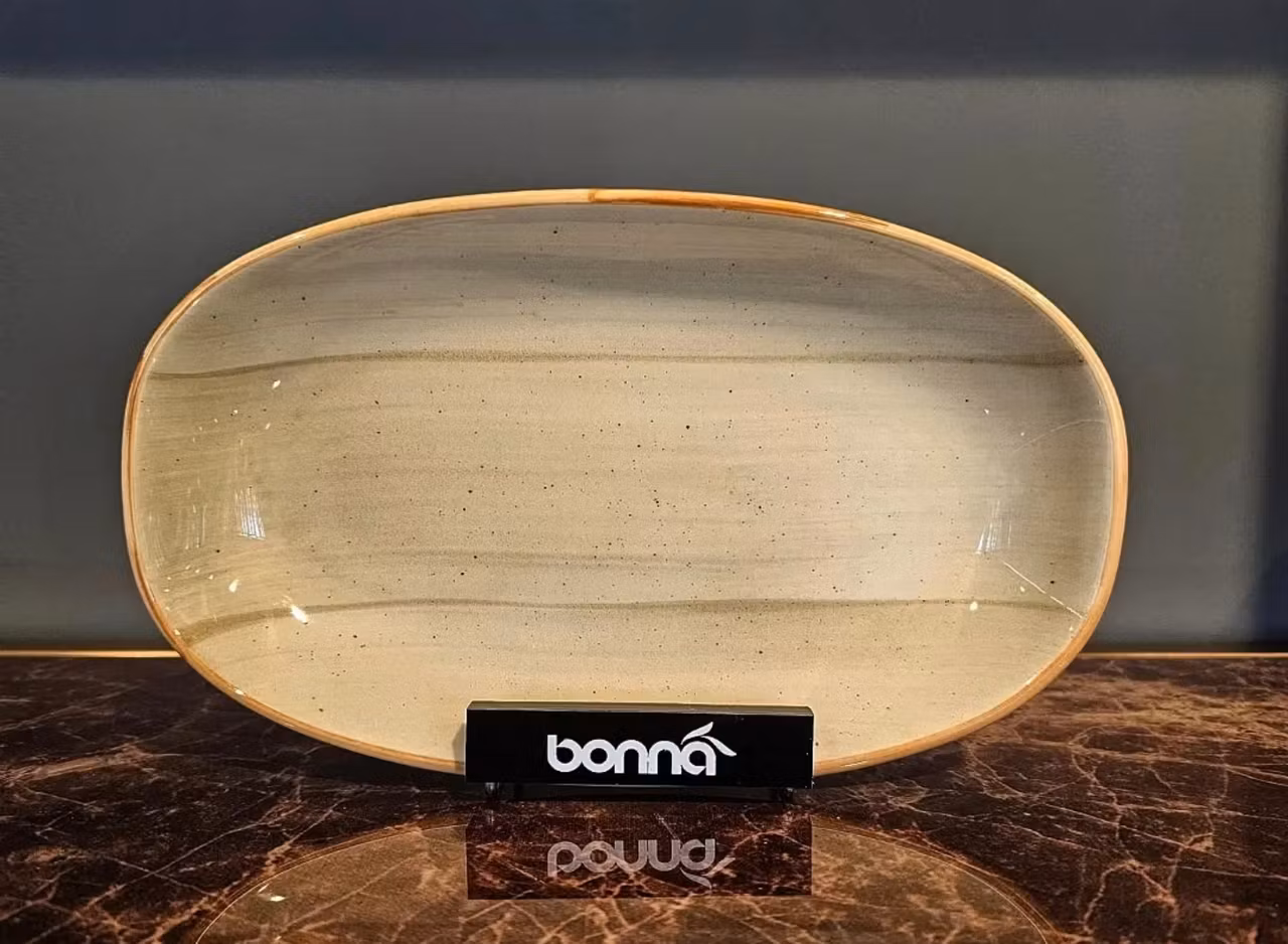 TERRAIN Tallrik Oval 24x14cm