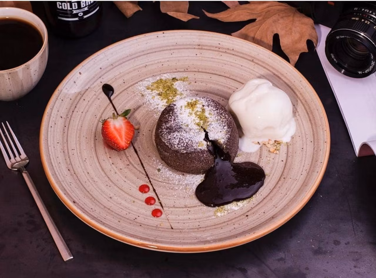 TERRAIN Tallrik Gourmet flat D23cm