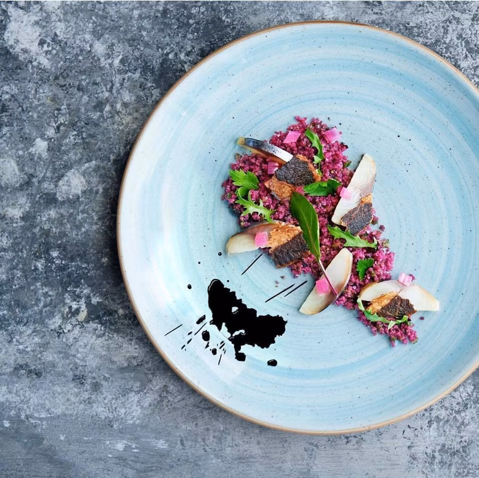 AQUA Tallrik Gourmet flat D25cm