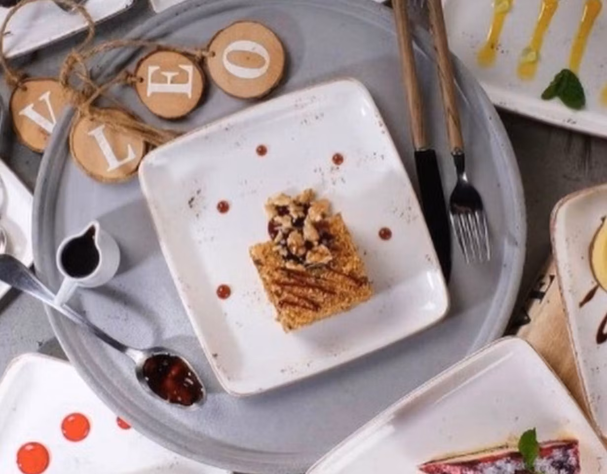 GRAIN Rekt Assiett 15x14cm