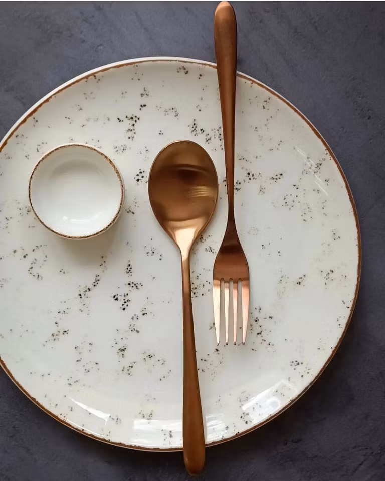 GRAIN Tallrik Gourmet flat, D25cm