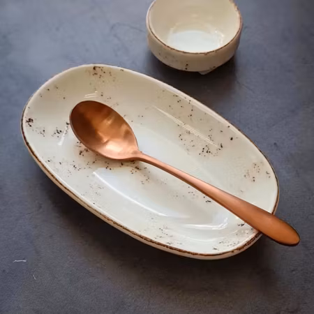 GRAIN Assiett Oval 15x8,5cm