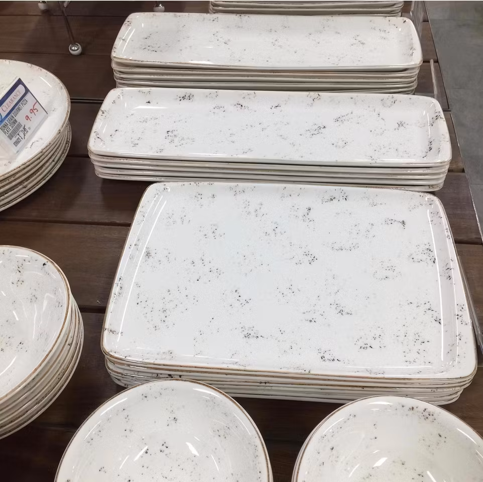 GRAIN Tallrik rekt 36x25cm