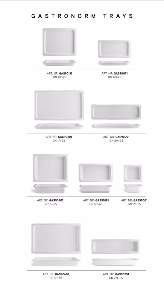 GN 1/6-65mm Fat 162x176mm, Vit