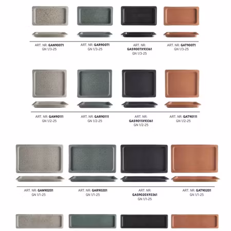 Terracotta -LIFESTYLE Fat GN 1/2-25mm