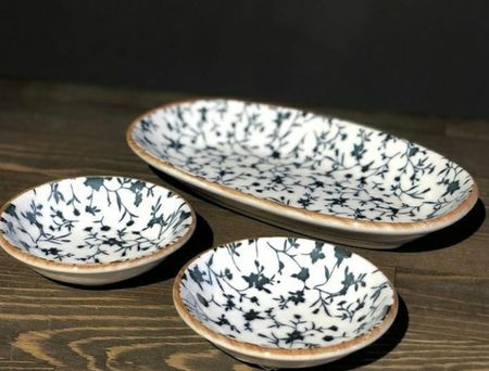 CALIF Assiett oval 19x11cm
