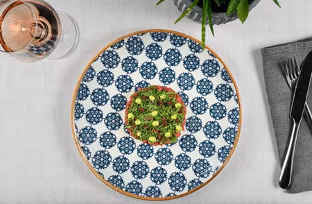 CALIF Lotus Tallrik Gourmet flat D25cm