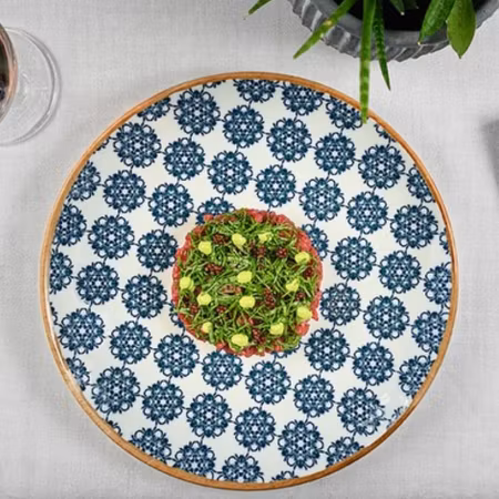 CALIF Lotus Tallrik Gourmet flat D25cm