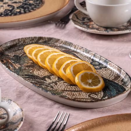 MESOPOTAMIA Tallrik oval 30cm