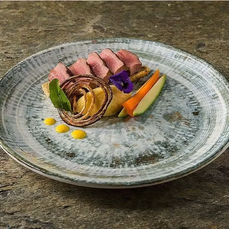 ODETTE OLIVE Assiett Gourmet flat D17 cm