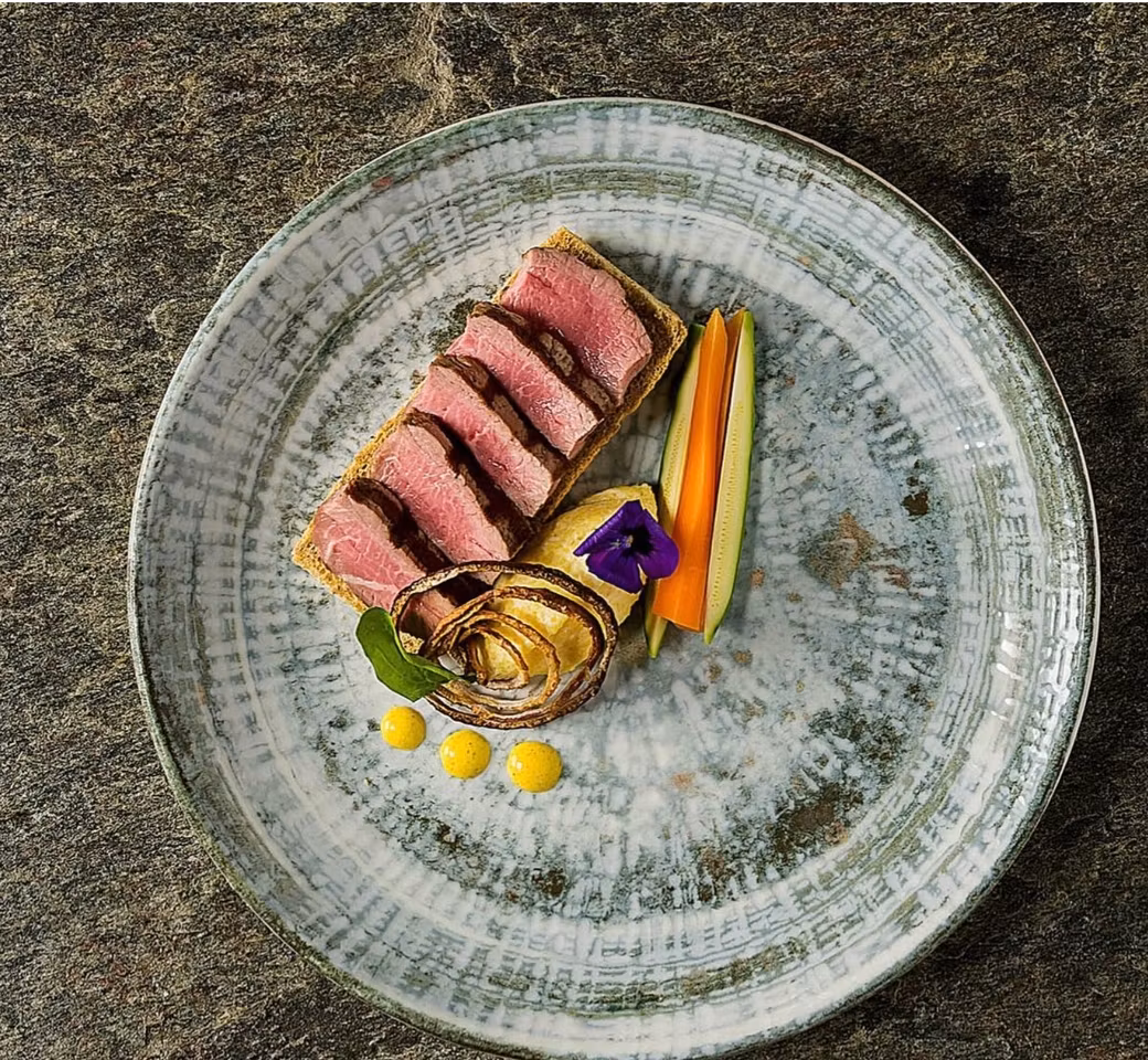 ODETTE OLIVE Tallrik Gourmet flat D30cm