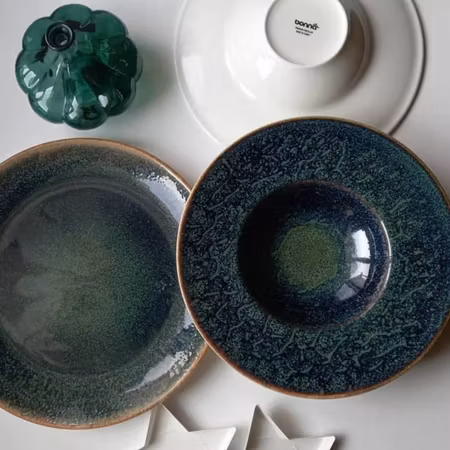 Ore Mar Tallrik djup med brett bräm, D28cm,