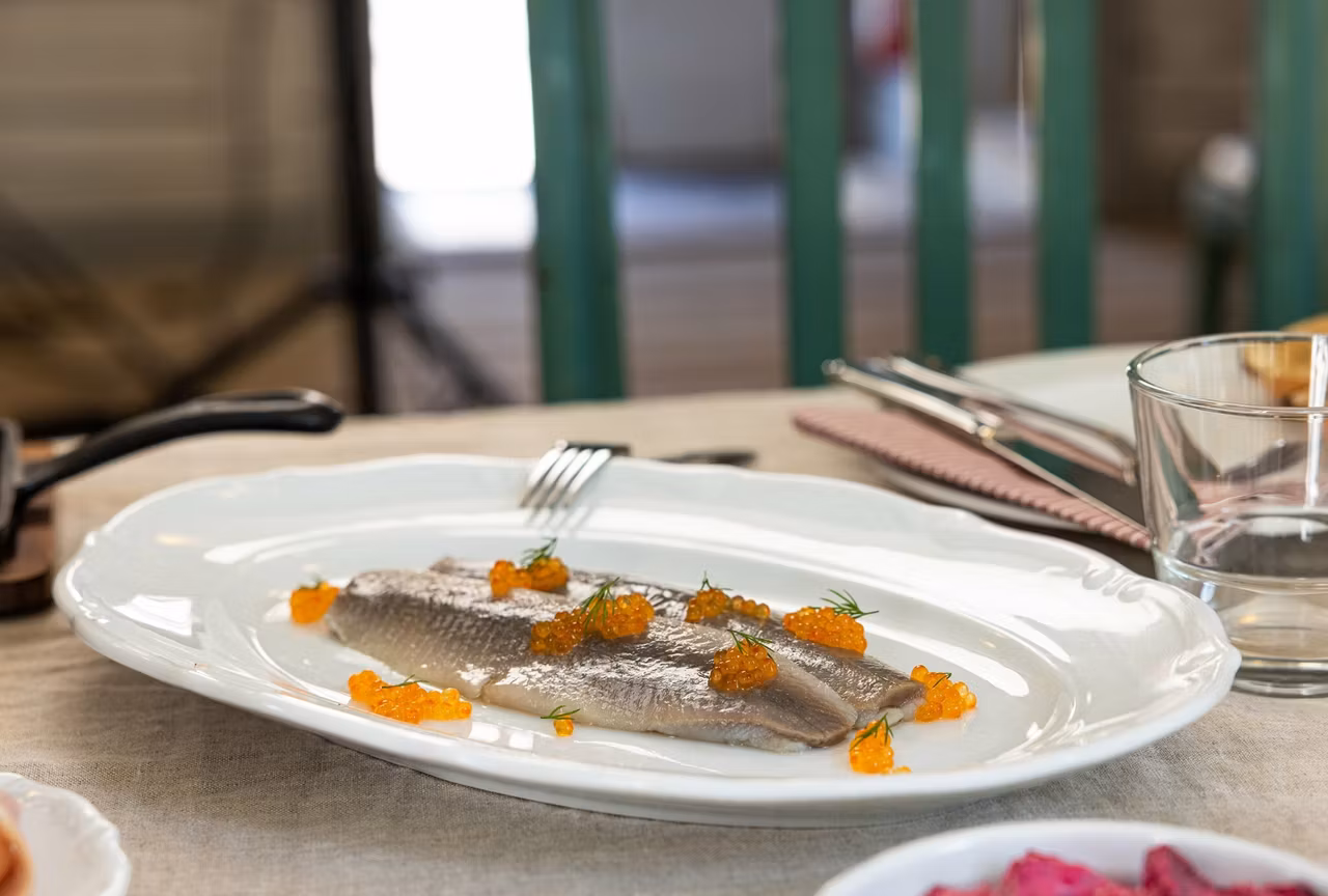 Tallrik flat 33x22,5 cm Maria Teresa