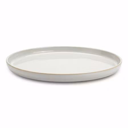 Tallrik Flat Ø28cm Denver Vit, EXXENT