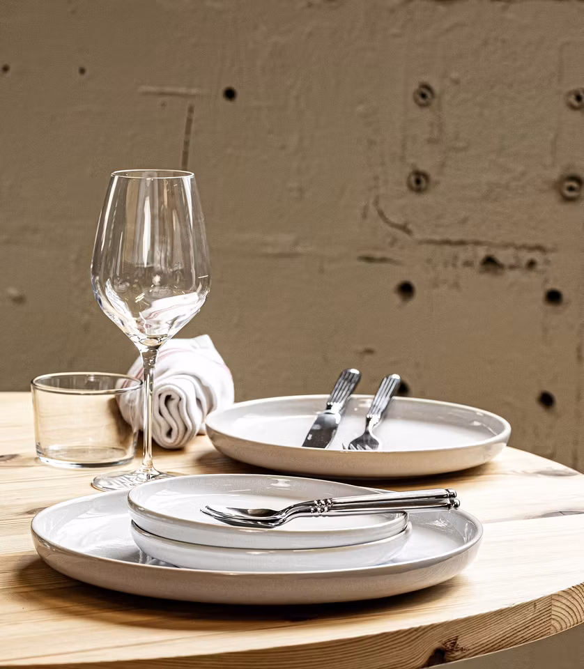 Assiett flat Ø17,5cm Denver Vit