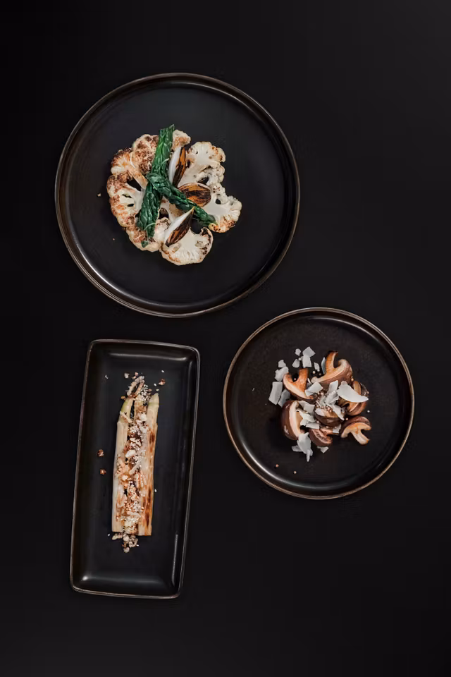 Tallrik flat Ø 21 cm Rhea, med kant