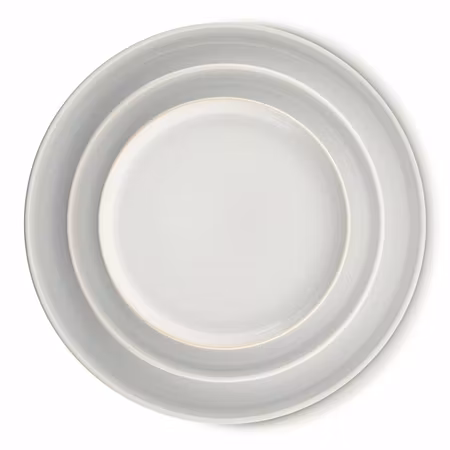 Tallrik flat Ø22cm Denver Vit