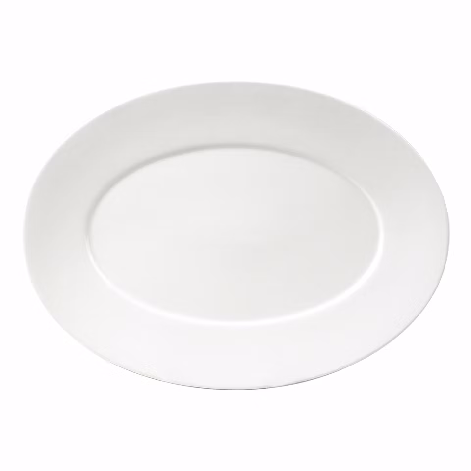 Tallrik flat 35x25,5 cm Zeus