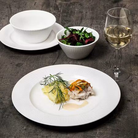 Tallrik flat Ø 22,5 cm Victoria