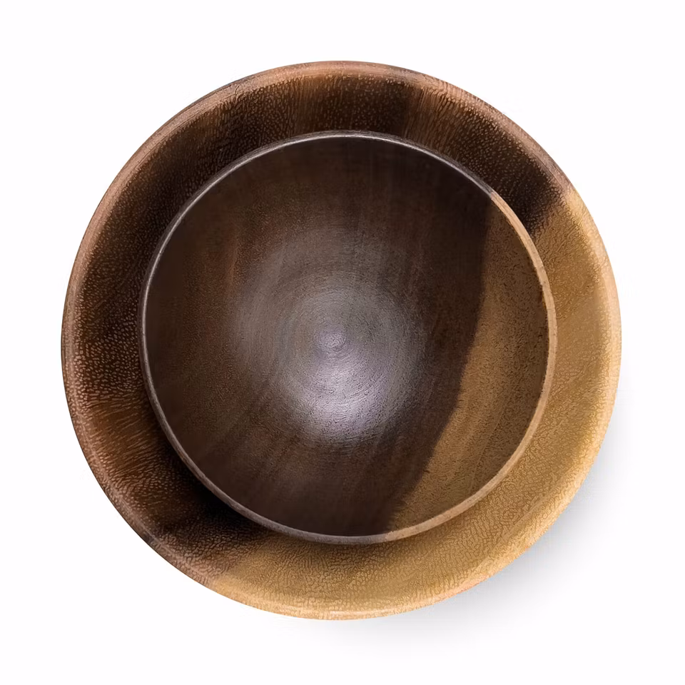 Skål Ø 13 cm, Akacia