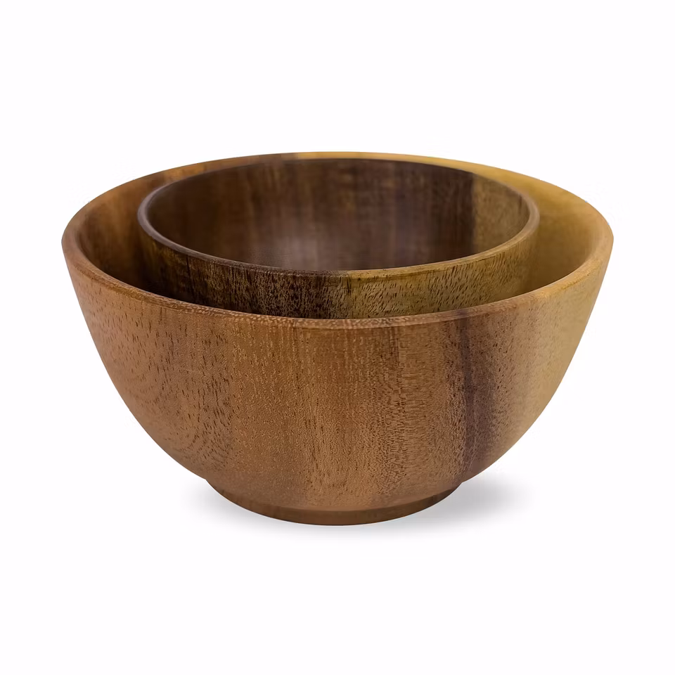 Skål Ø 10 cm, Akacia