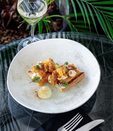 NACROUS tallrik djup D26cm