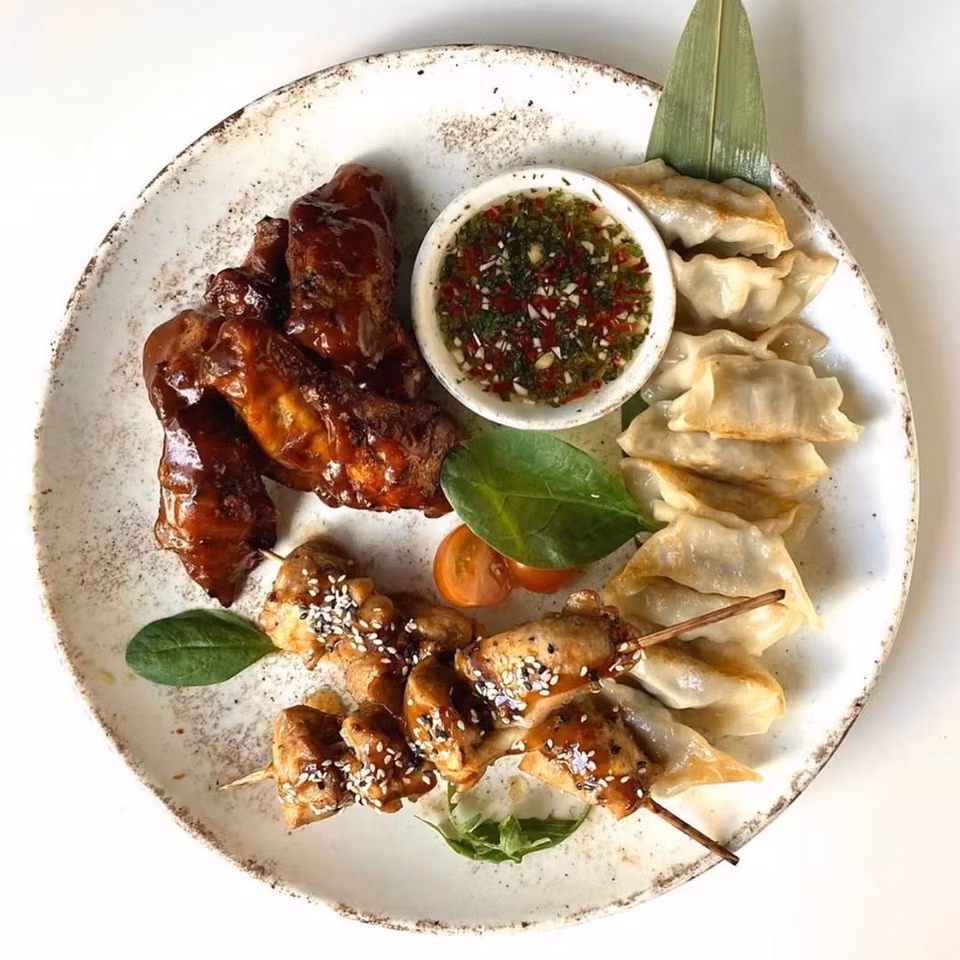 NACROUS Tallrik Gourmet flat D25cm