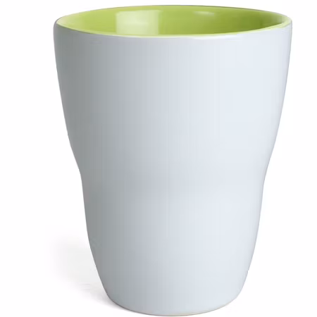 Mugg Eos, vit/lime 25cl