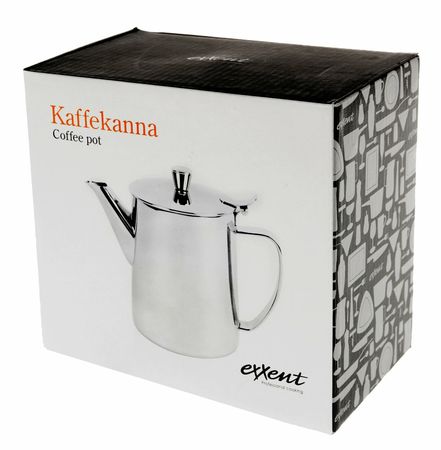 Kaffekanna 1,0 L, med lång pip