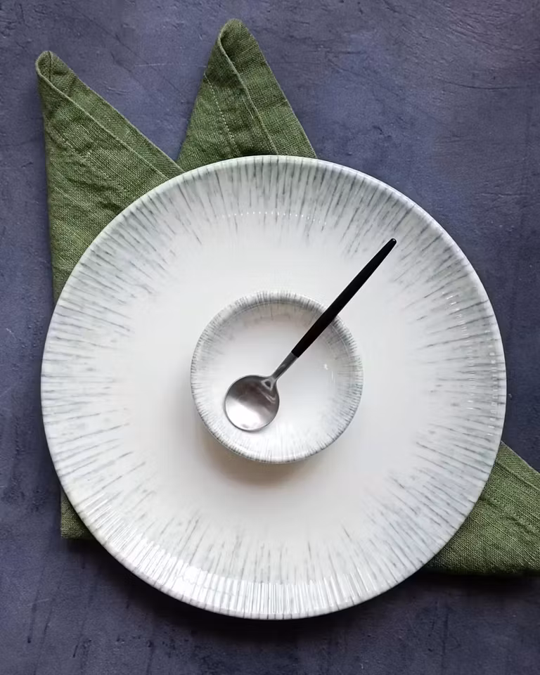 IRIS Tallrik Gourmet flat D25cm