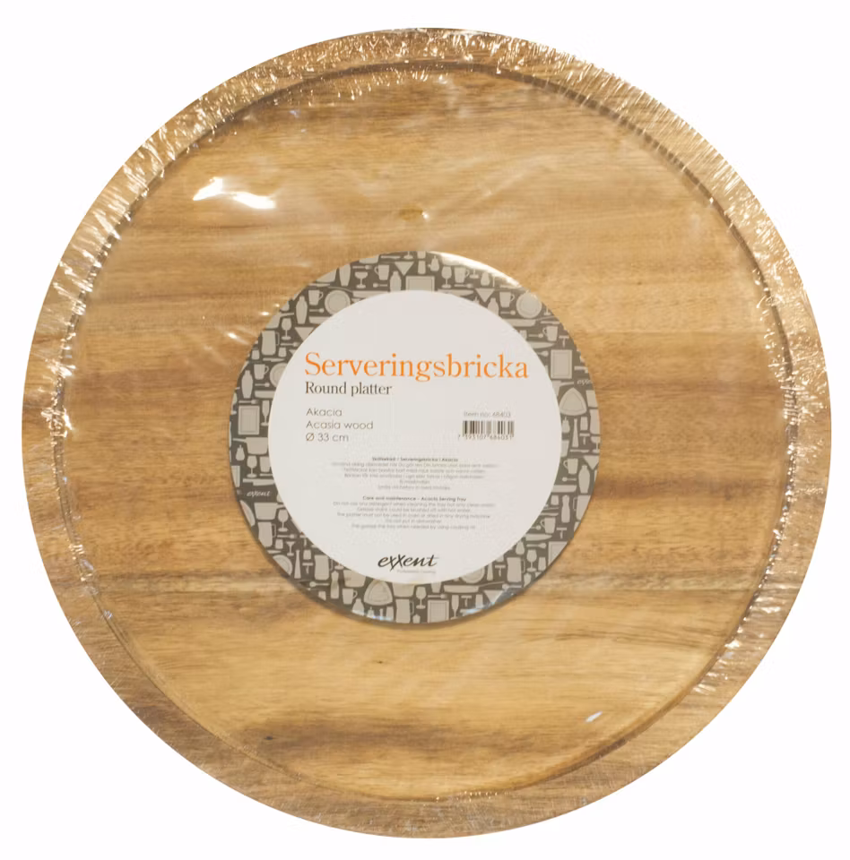 Serveringsfat Ø 33 cm Akacia