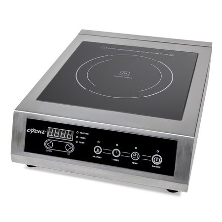 Induktionshäll 3kw,Panna Q:14-32cm, Exxent
