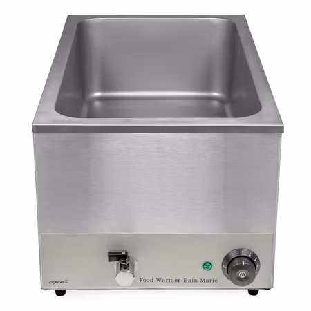 Vattenbad Bain Marie 1/1-20 (57 x 35 x 27 cm), med kran