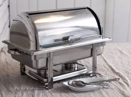 Chafing dish 1/1, Elektriskt och brännpasta