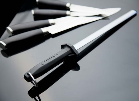 Skärpstål 25,5 cm, skaft