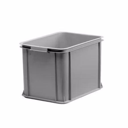 Förvaringsback 28Liter Grå, Stapelbar 400x300x285 mm