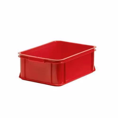 Förvaringsback 13 Liter Röd, Stapelbar 400x300x147 mm