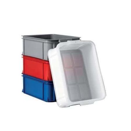 Förvaringsback 13 Liter Röd, Stapelbar 400x300x147 mm