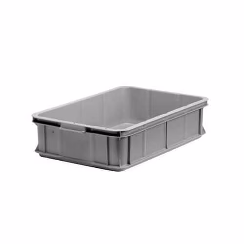 Förvaringsback 26Liter Grå, Stapelbar 600x400x147 mm