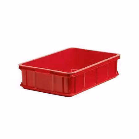 Förvaringsback 26Liter Röd, Stapelbar 600x400x147 mm