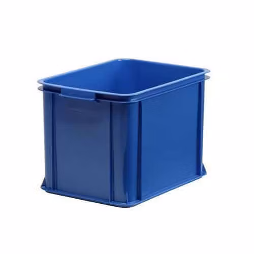 Förvaringsback 28Liter Blå, Stapelbar 400x300x285 mm